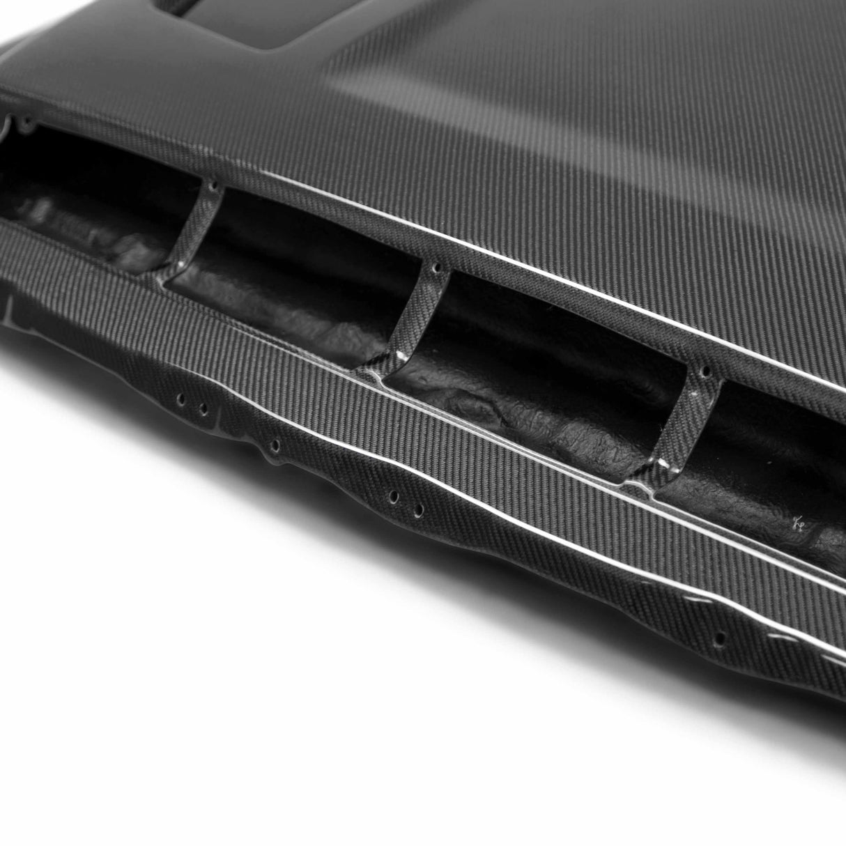 TS-style carbon fiber hood for 2014-2021 Toyota Tundra