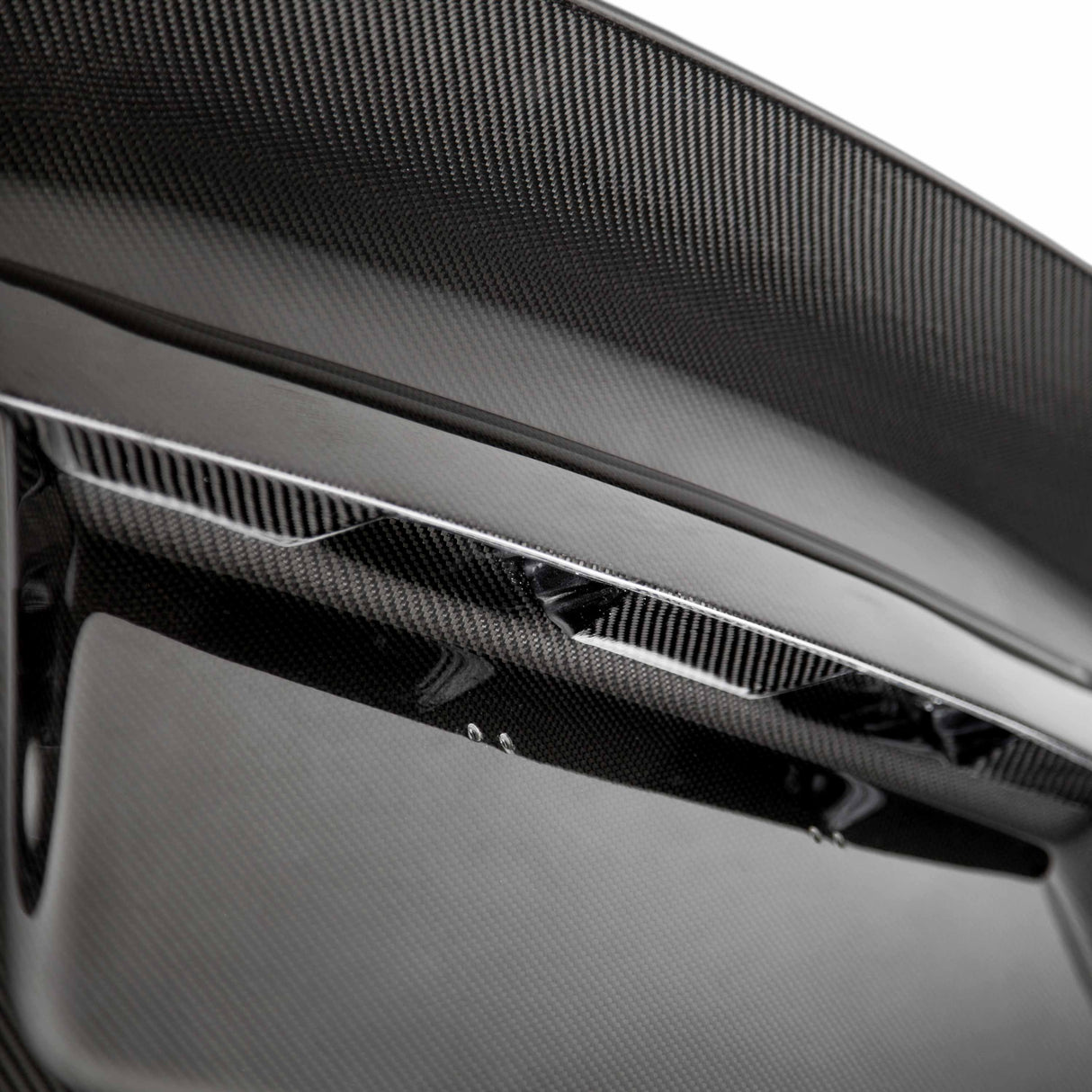 C-style carbon fiber trunk lid for 2008-2014 Subaru WRX/STi 4DR