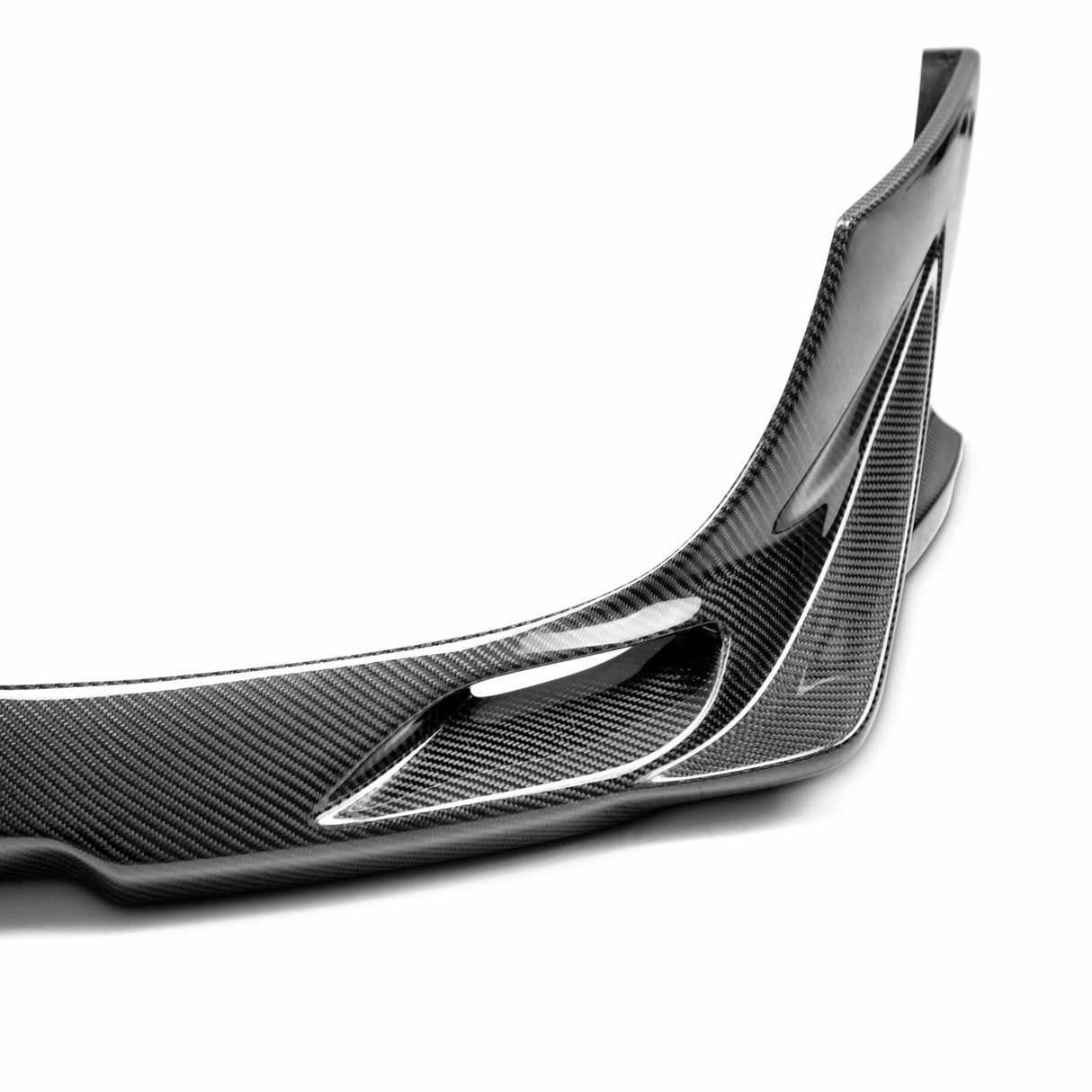 GD-style carbon fiber front lip for 2004-2005 Subaru Impreza/WRX