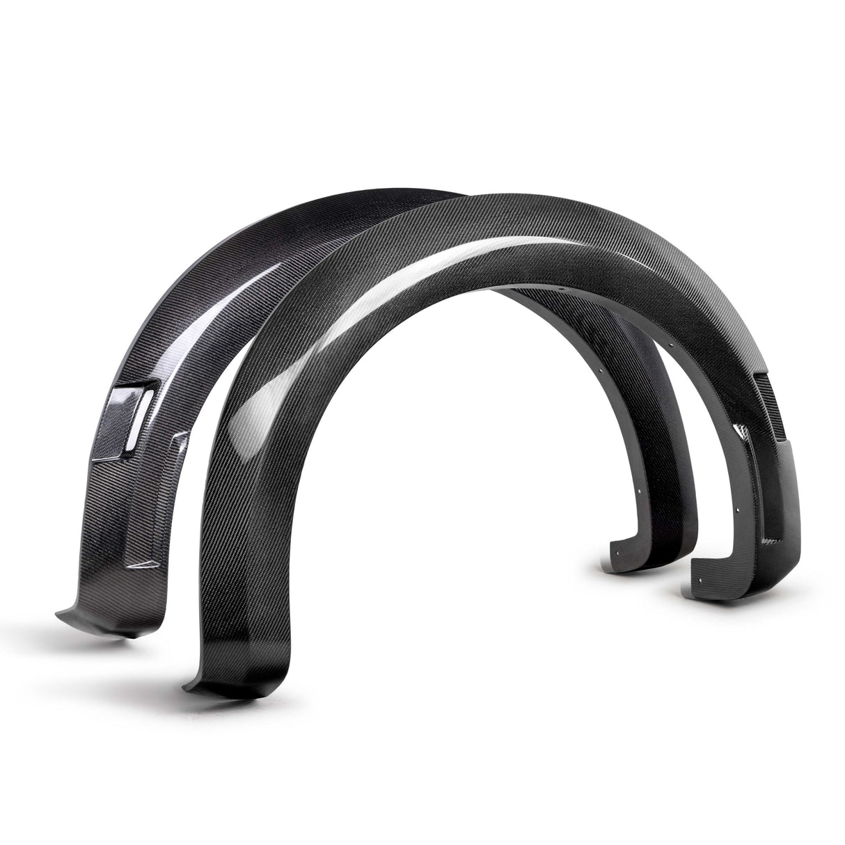 Carbon fiber rear fender flares for 2021-2024 Ford F-150 Raptor