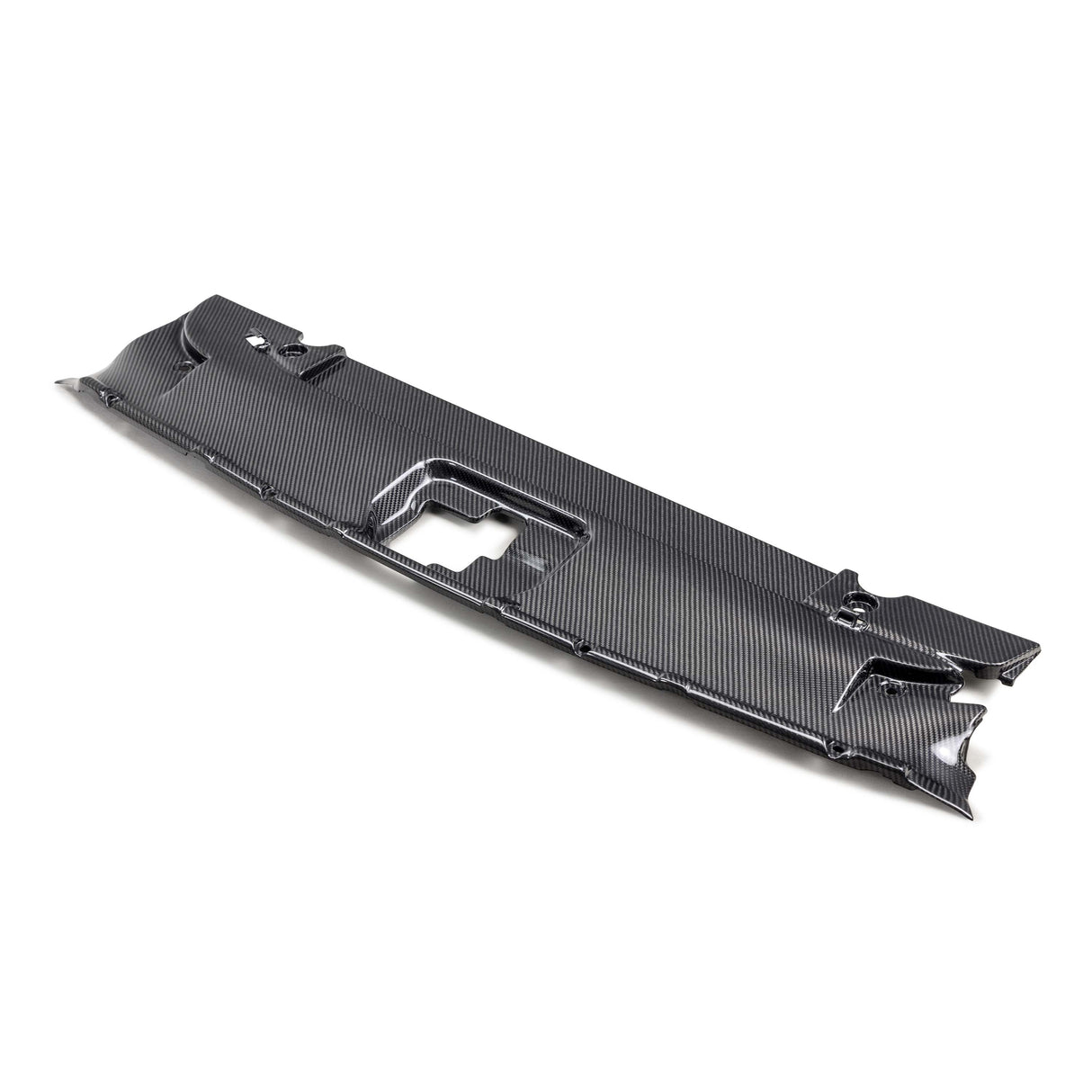 Carbon fiber radiator cover for 2015-2017 Ford Mustang