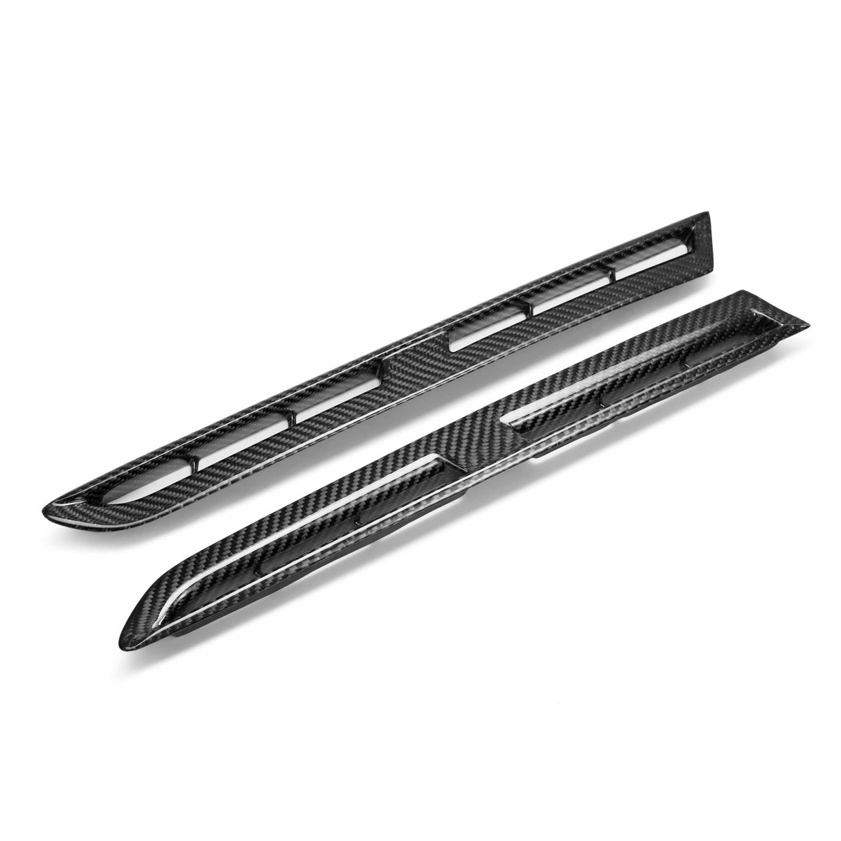 Carbon fiber front fender ducts for 2009-2022 Nissan GTR