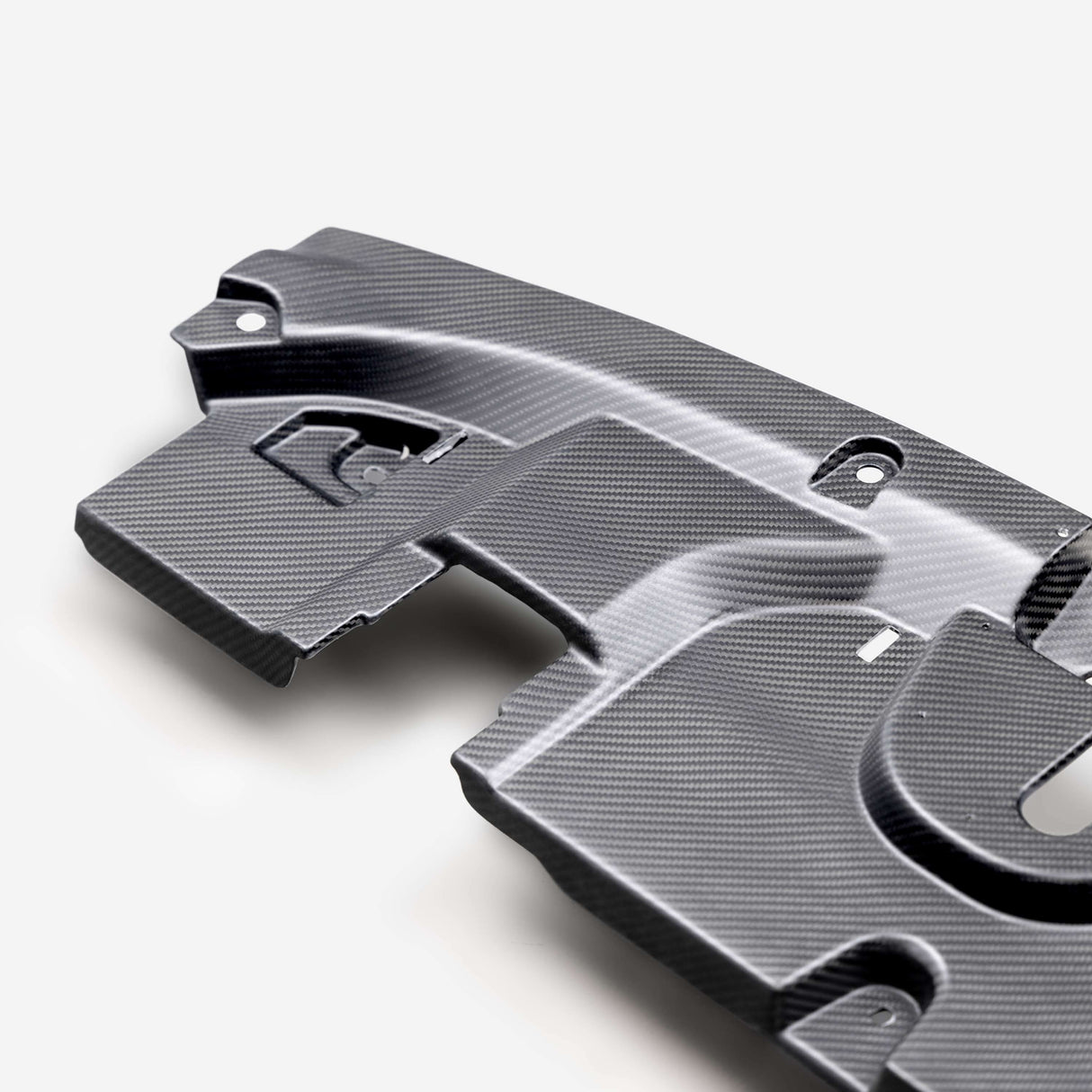 Carbon fiber cooling plate for 2023-2024 Toyota GR Corolla (Matte Finish)