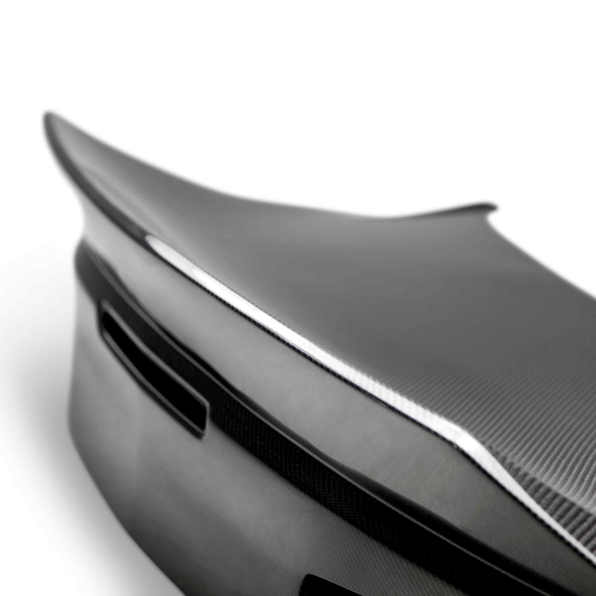 Type-ST double sided carbon fiber decklid with integrated spoiler for 2016-2024 Chevrolet Camaro