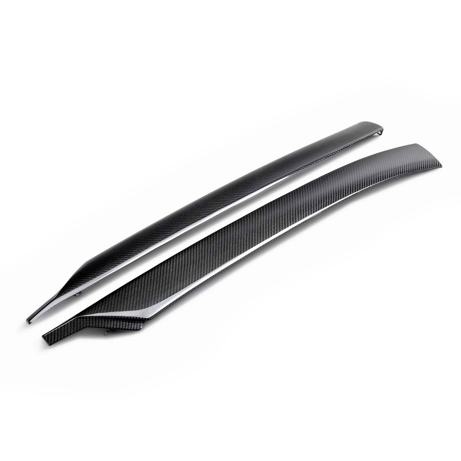 Carbon fiber pillar cover replacements for 2020-2024 Chevrolet C8