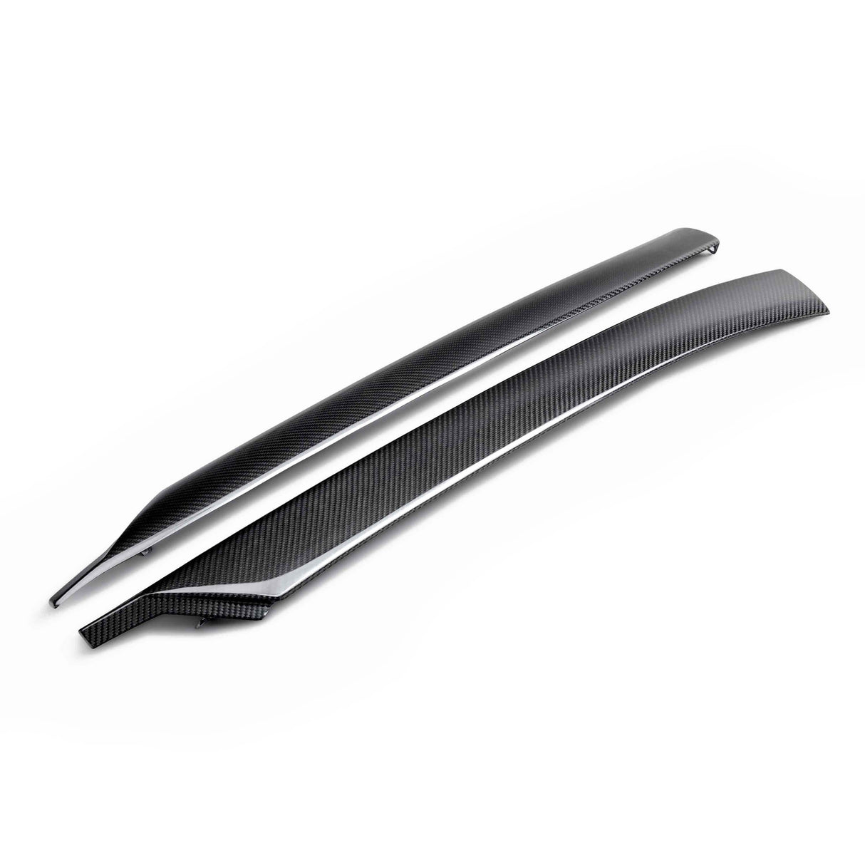 Carbon fiber pillar cover replacements for 2020-2024 Chevrolet C8