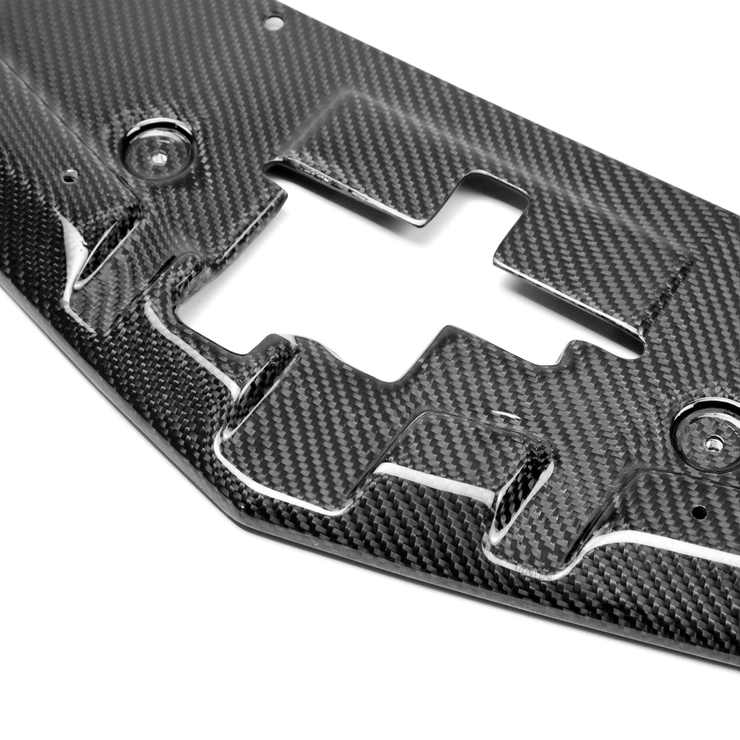 Carbon fiber radiator cover for 2012-2015 Chevrolet Camaro ZL1, Z28, SS