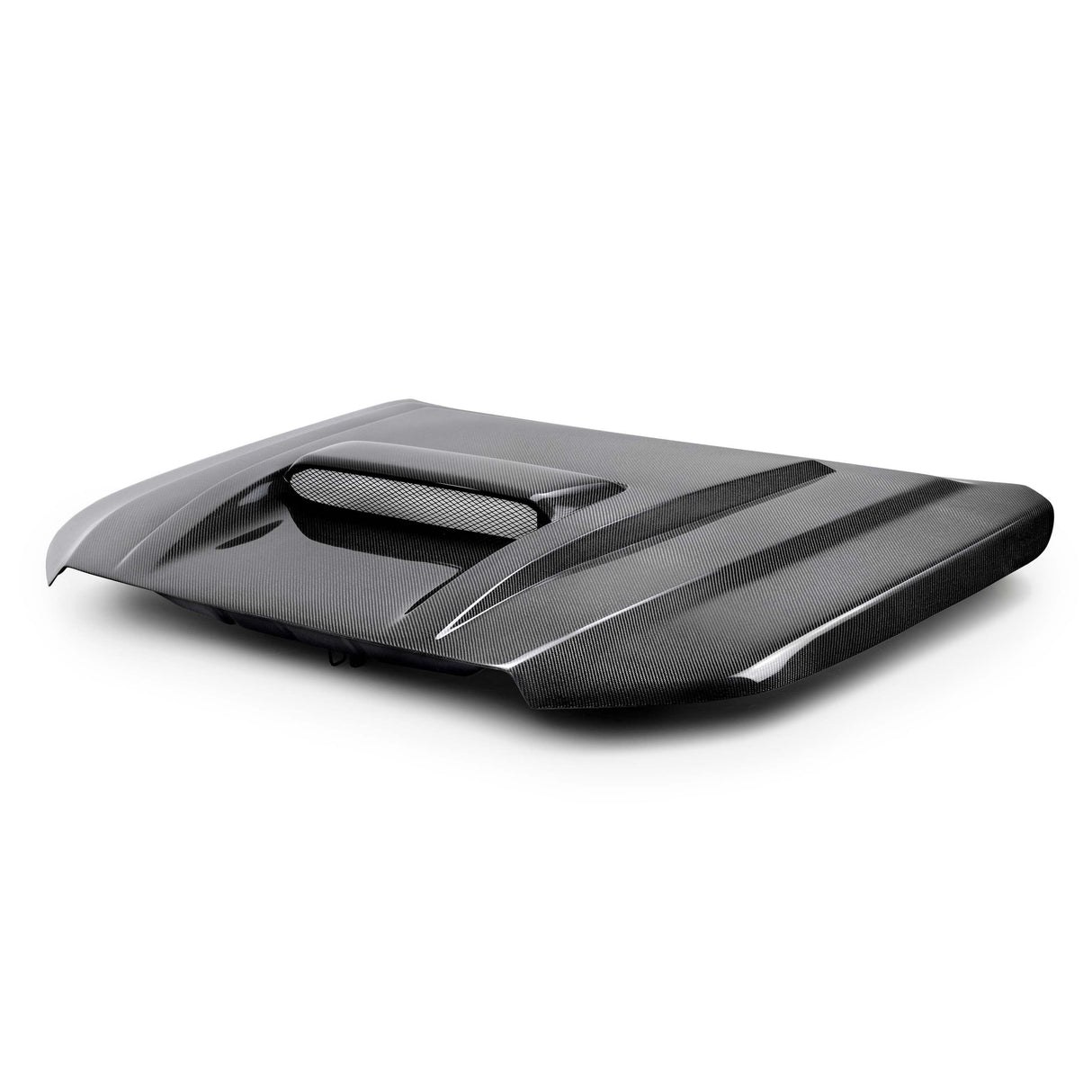 TR-style carbon fiber hood for 2022 Nissan Frontier
