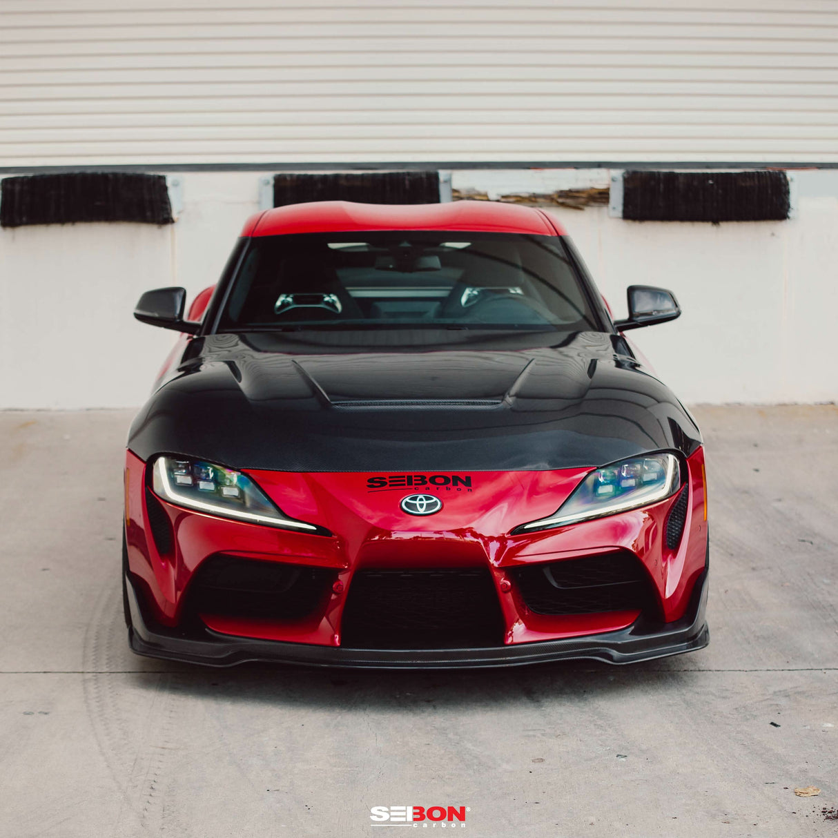 VS-style double sided carbon fiber hood for 2020-up Toyota Supra