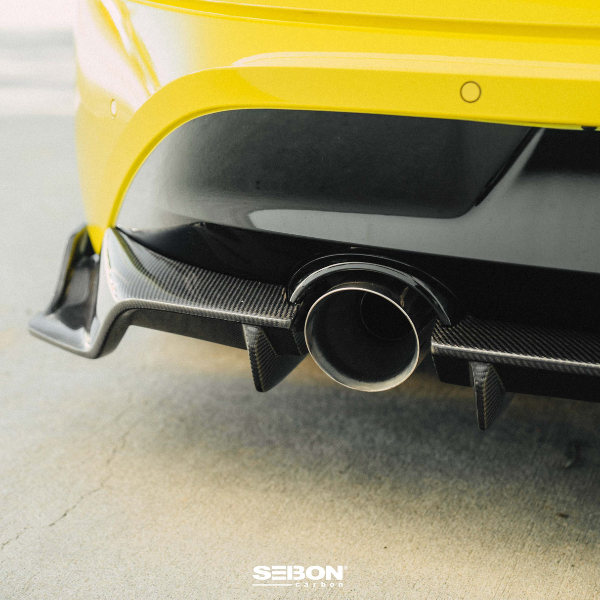 MB-style carbon fiber rear diffuser for 2023-2024 Nissan Z