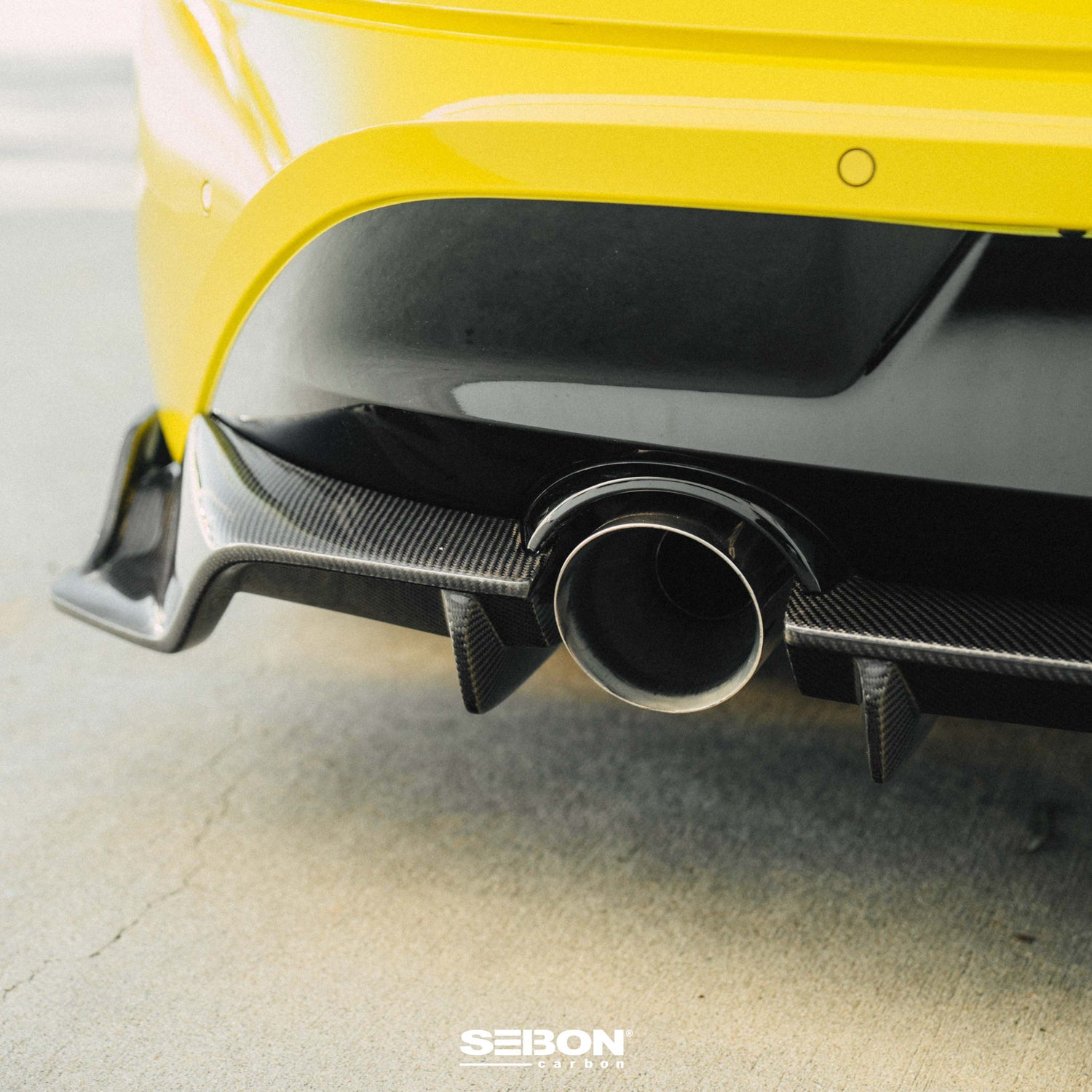 MB-style carbon fiber rear diffuser for 2023-2024 Nissan Z