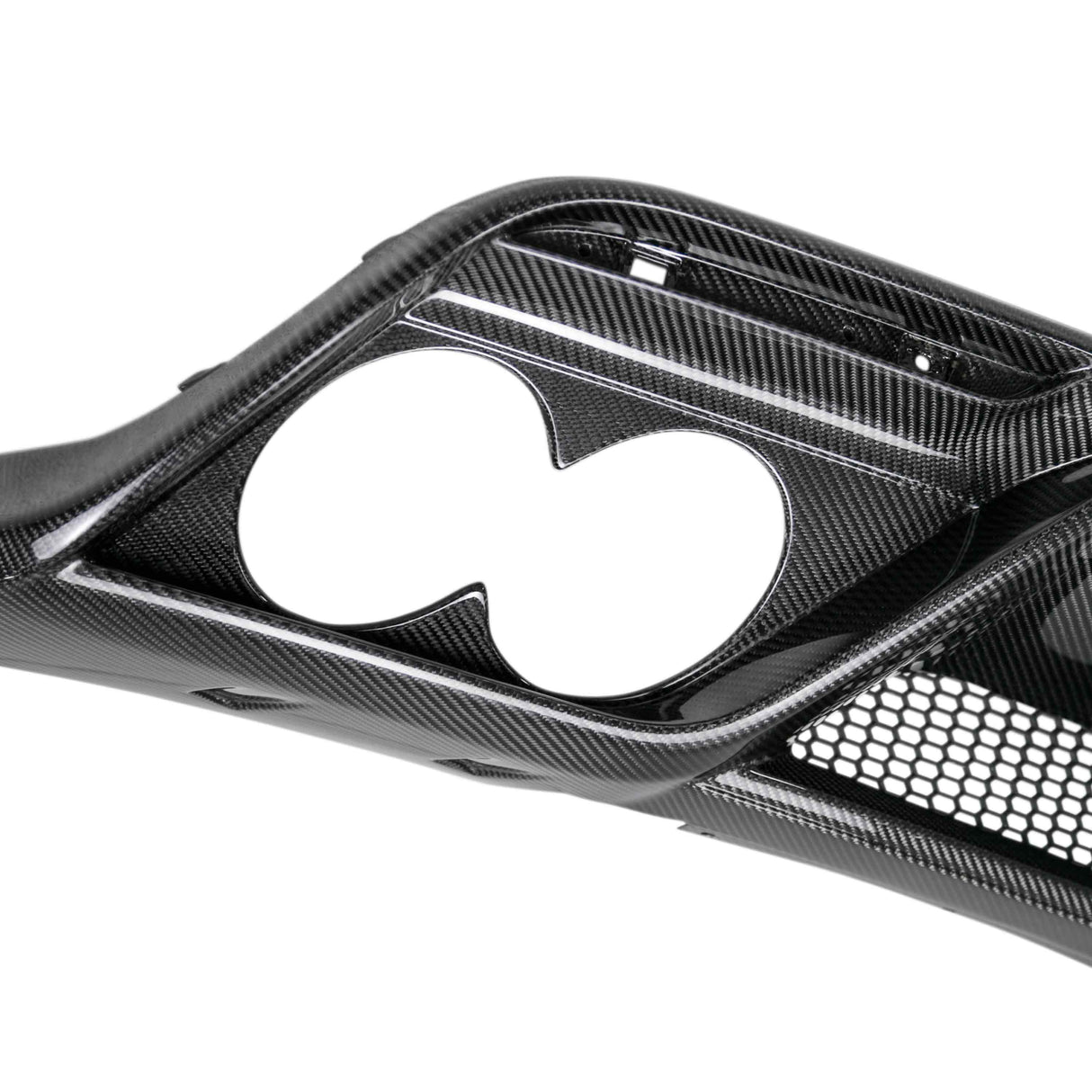 Carbon fiber rear diffuser for 2015-2020 Ford Mustang Shelby GT350 & GT350R