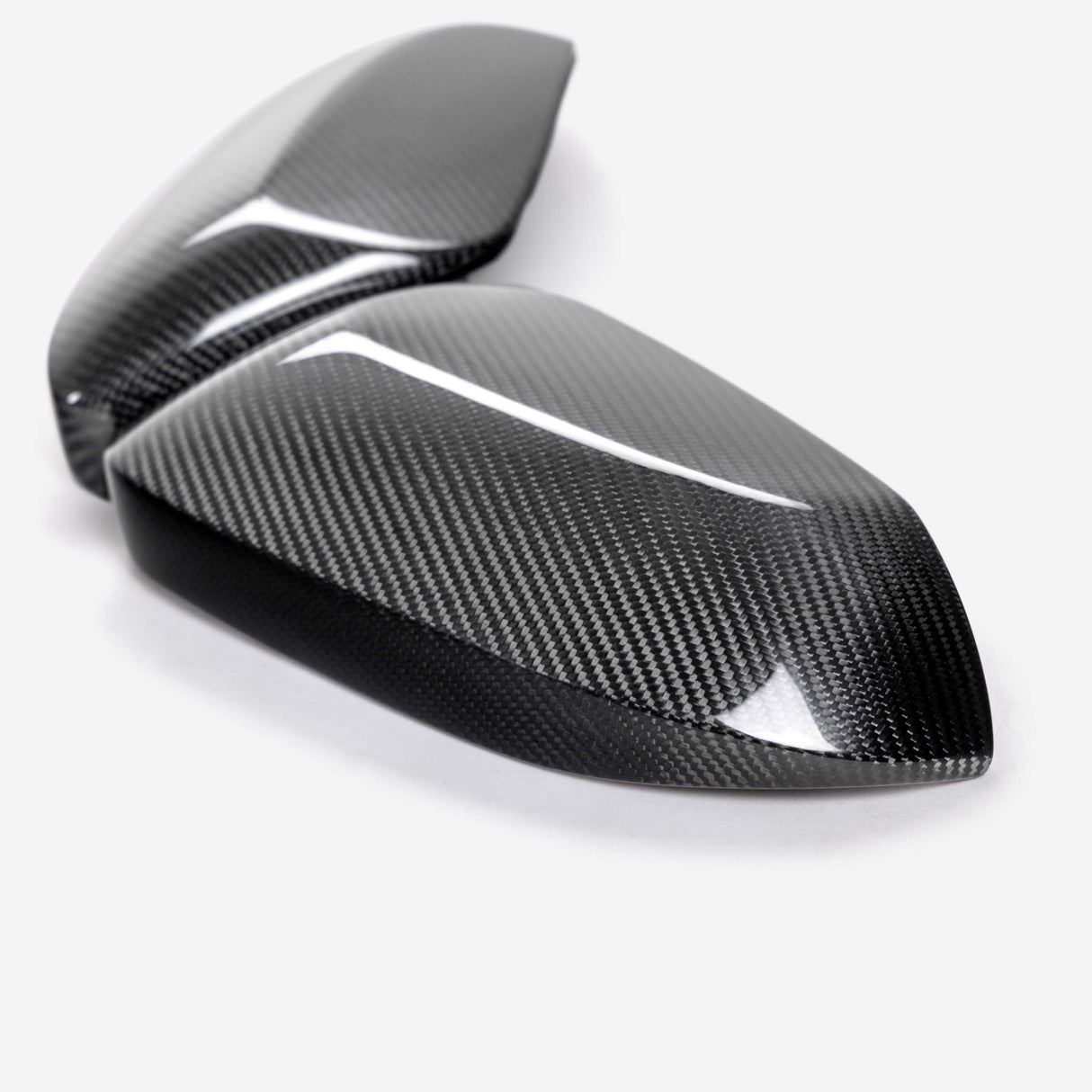 Carbon fiber mirror caps for 2019-2024 Toyota Corolla Hatchback
