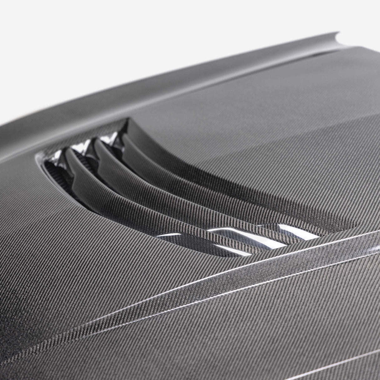 Type-SV double sided carbon fiber hood for 2020-2024 Cadillac CT5