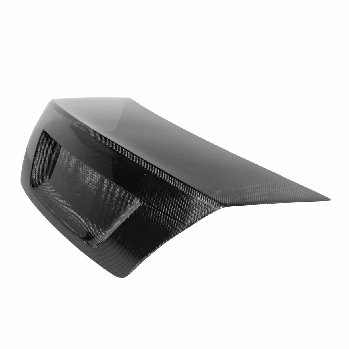 Carbon fiber trunk lid for 2008-2014 Mercedes Benz C-class and C63 (W204), sedan 4dr