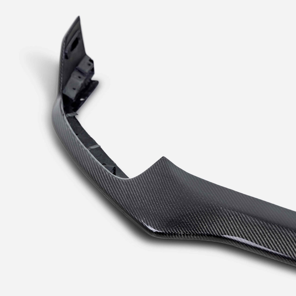 Type-OE carbon fiber front chin spoiler for 2021-2023 Ford Mustang Mach 1