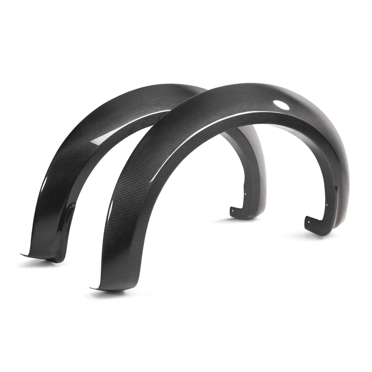 Carbon fiber wide rear fender flares for 2017-2020 Ford Raptor