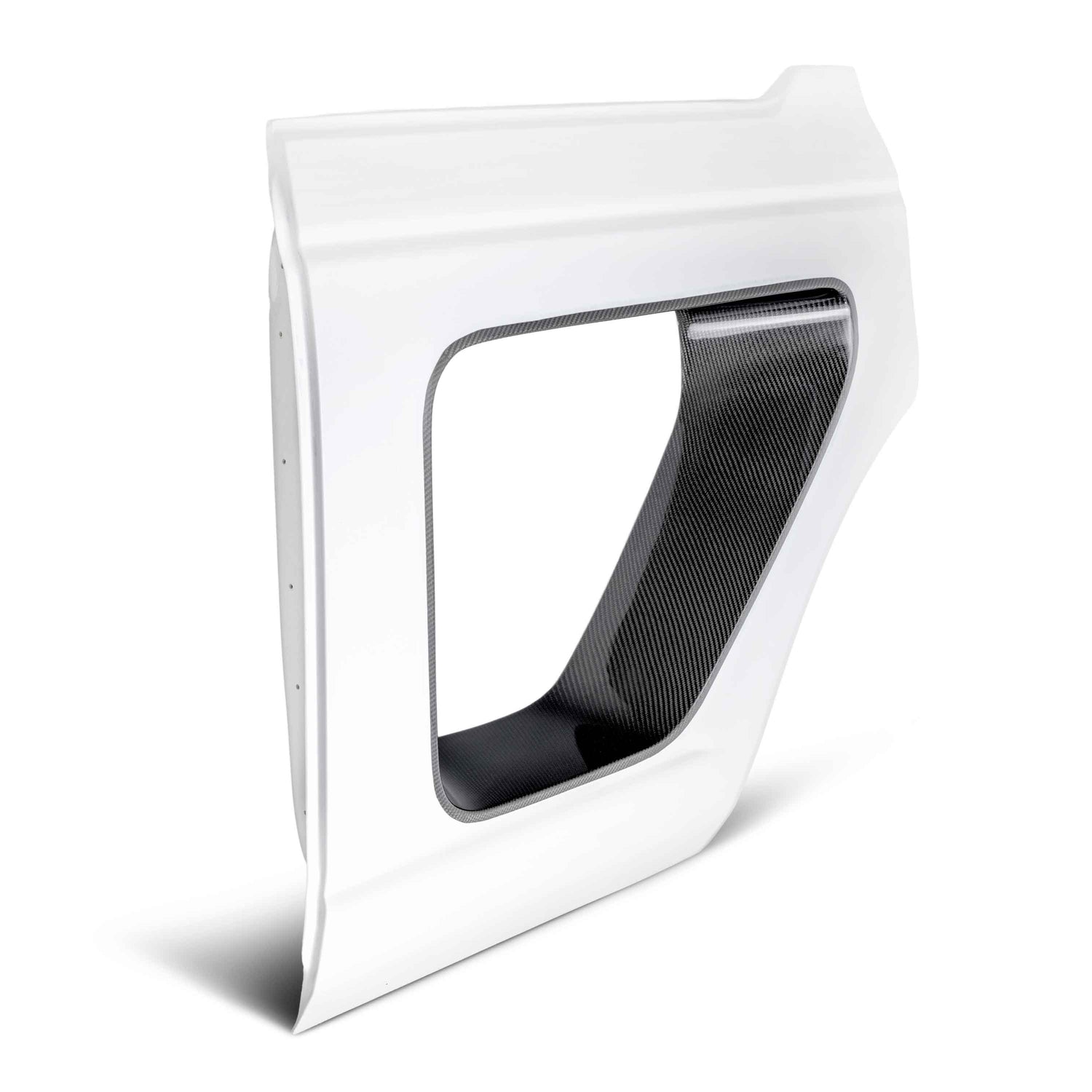 Fiberglass rear halo doors with carbon fiber inserts for 2021-2024 Ford Bronco 4DR