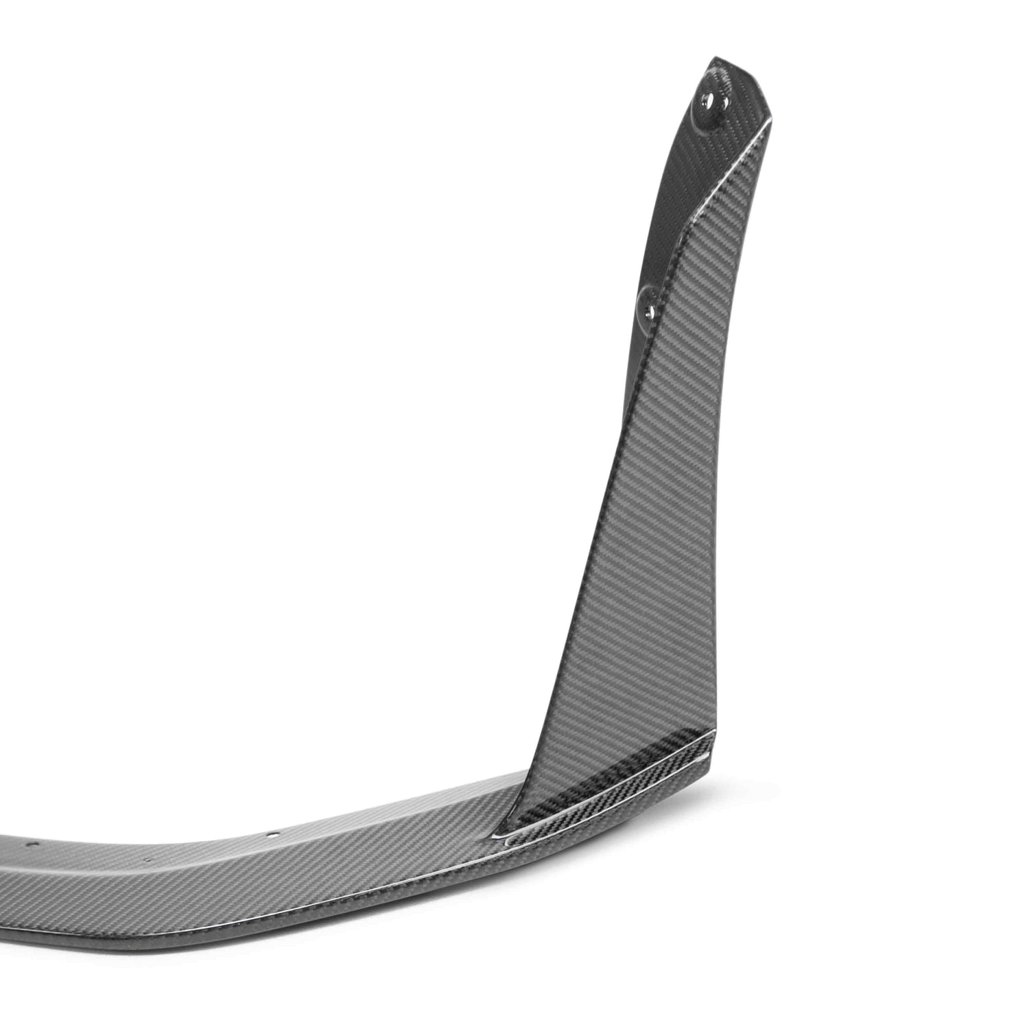 Carbon fiber front splitter wickers for 2020-2022 Ford Mustang Shelby GT500