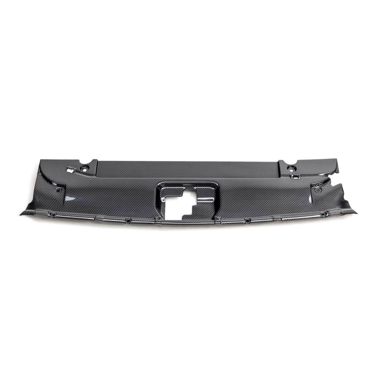 Carbon fiber radiator cover for 2015-2017 Ford Mustang