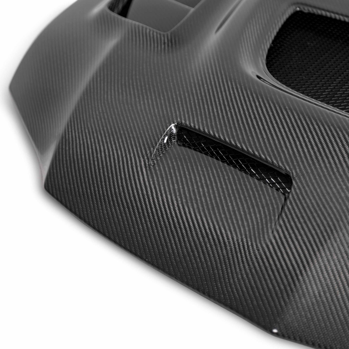 CW-style carbon fiber hood for 2003-2006 Mitsubishi Lancer EVO