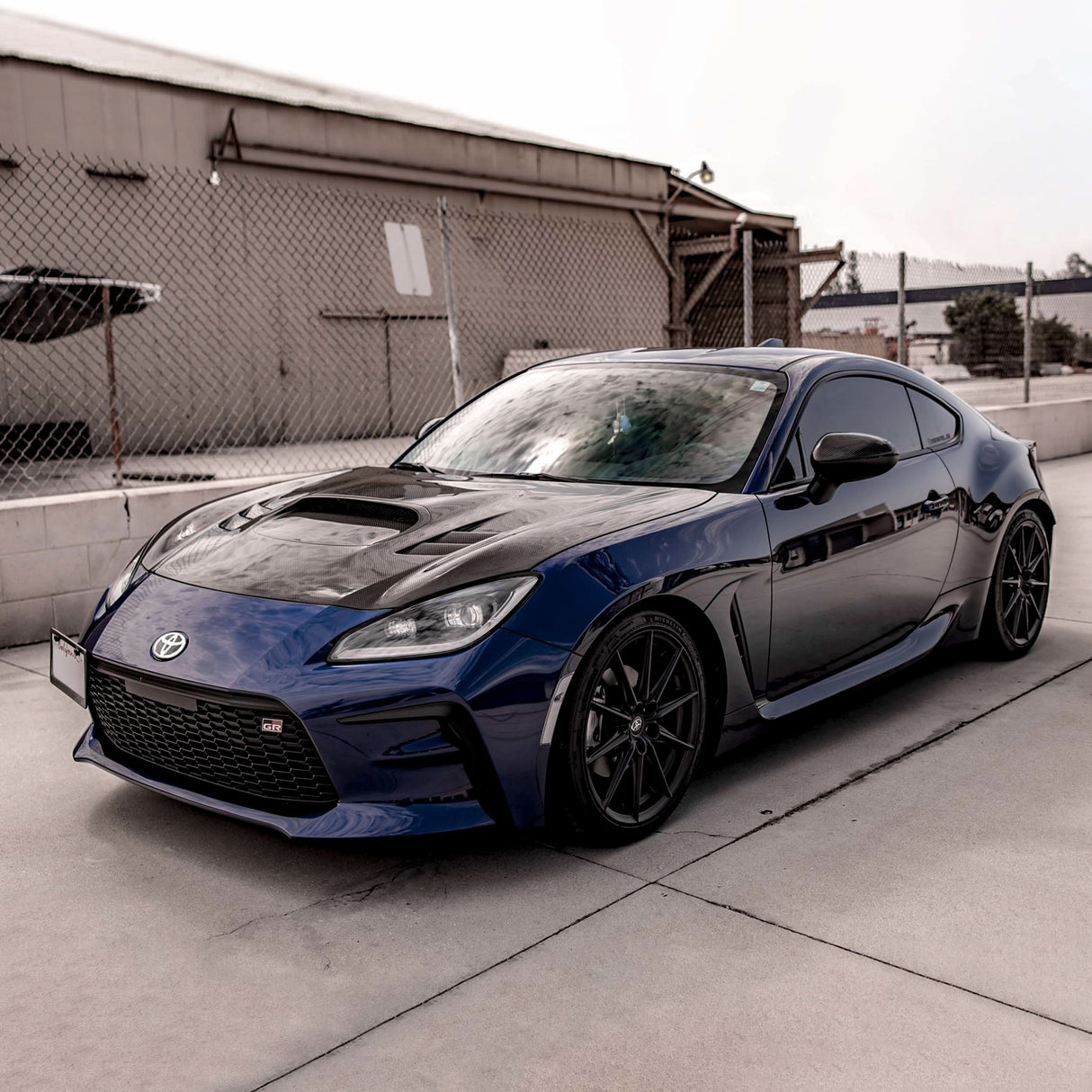 FA-style carbon fiber hood for 2022 Toyota GR86/ Subaru BRZ