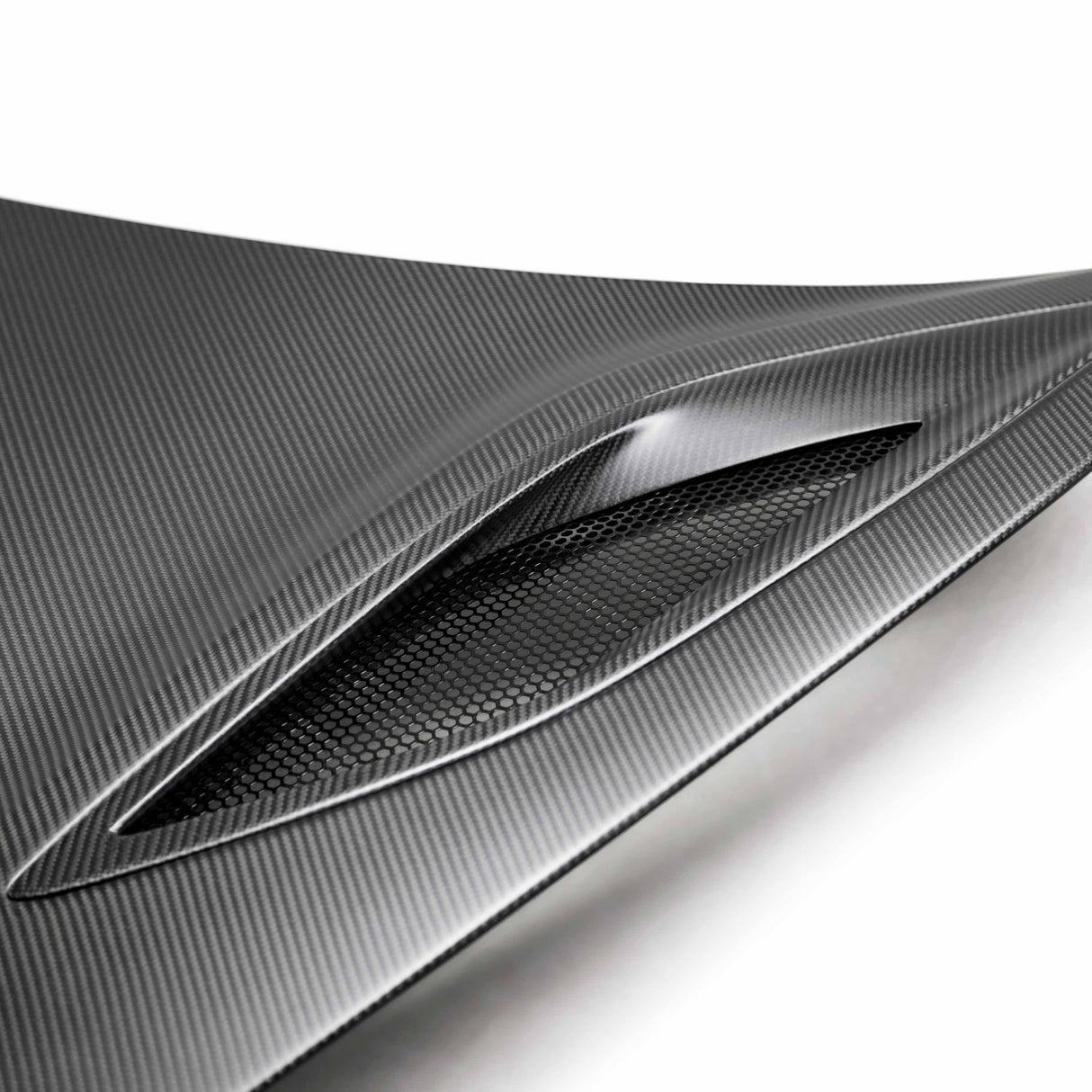 OE-style dry carbon fiber hood for 2017-2022 Acura NSX - Matte finish