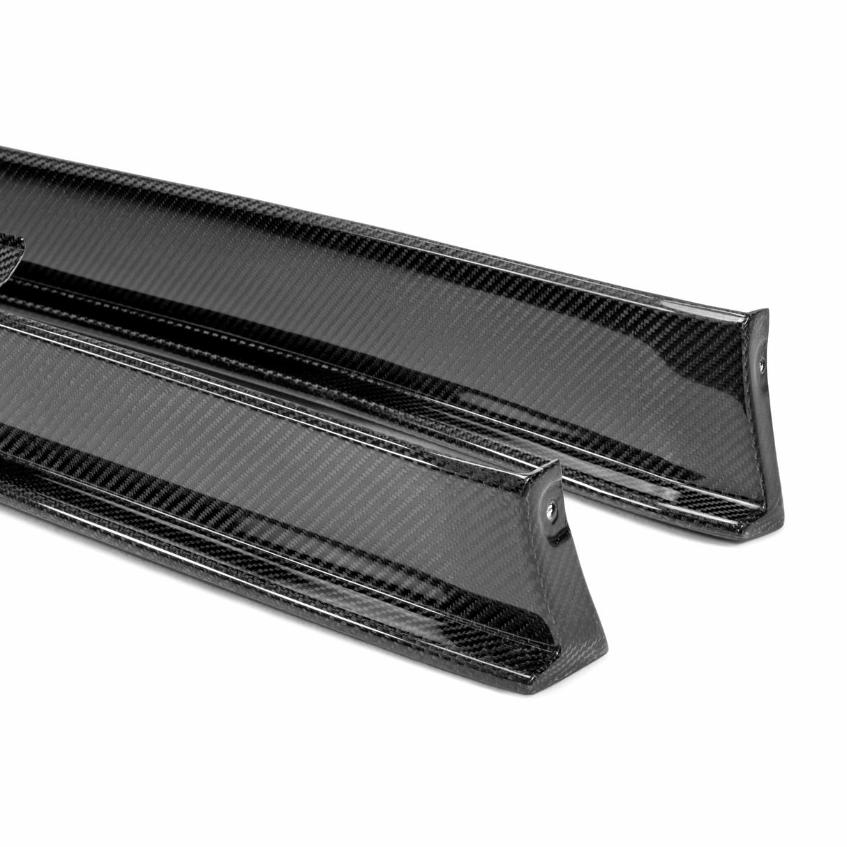 SS-style carbon fiber side skirts for 2009-2016 Nissan GTR