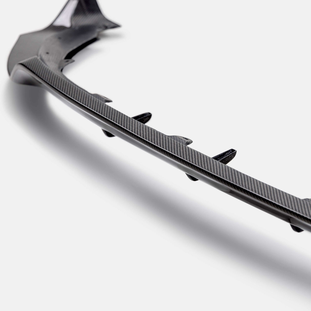 MB-style carbon fiber rear lip for 2023-2024 Toyota Prius