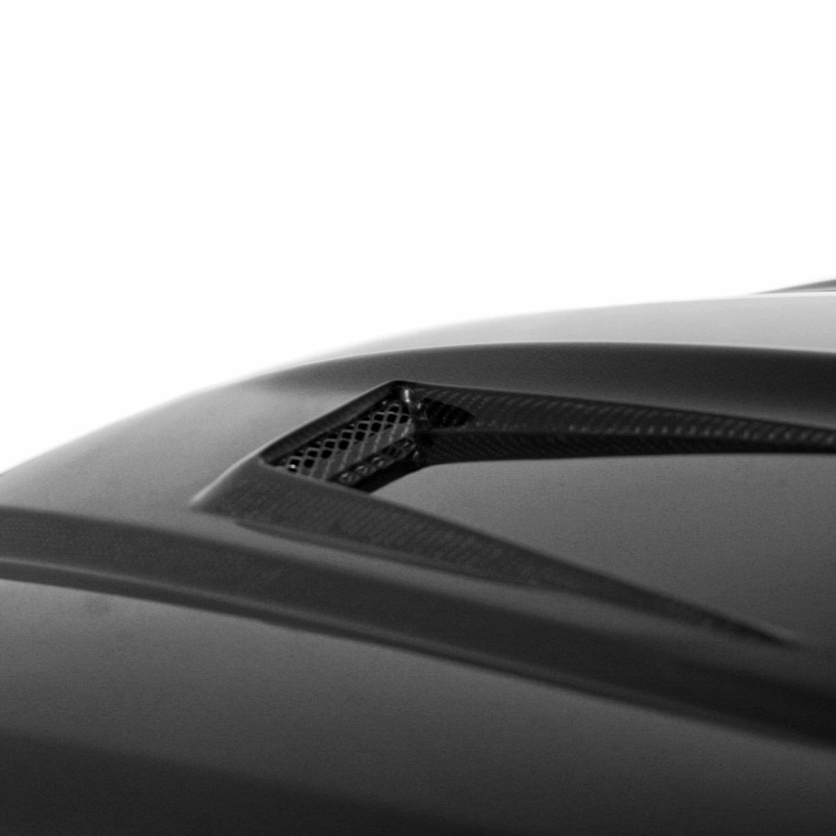 GT-style carbon fiber hood for 2008-2011 Mercedes Benz C63