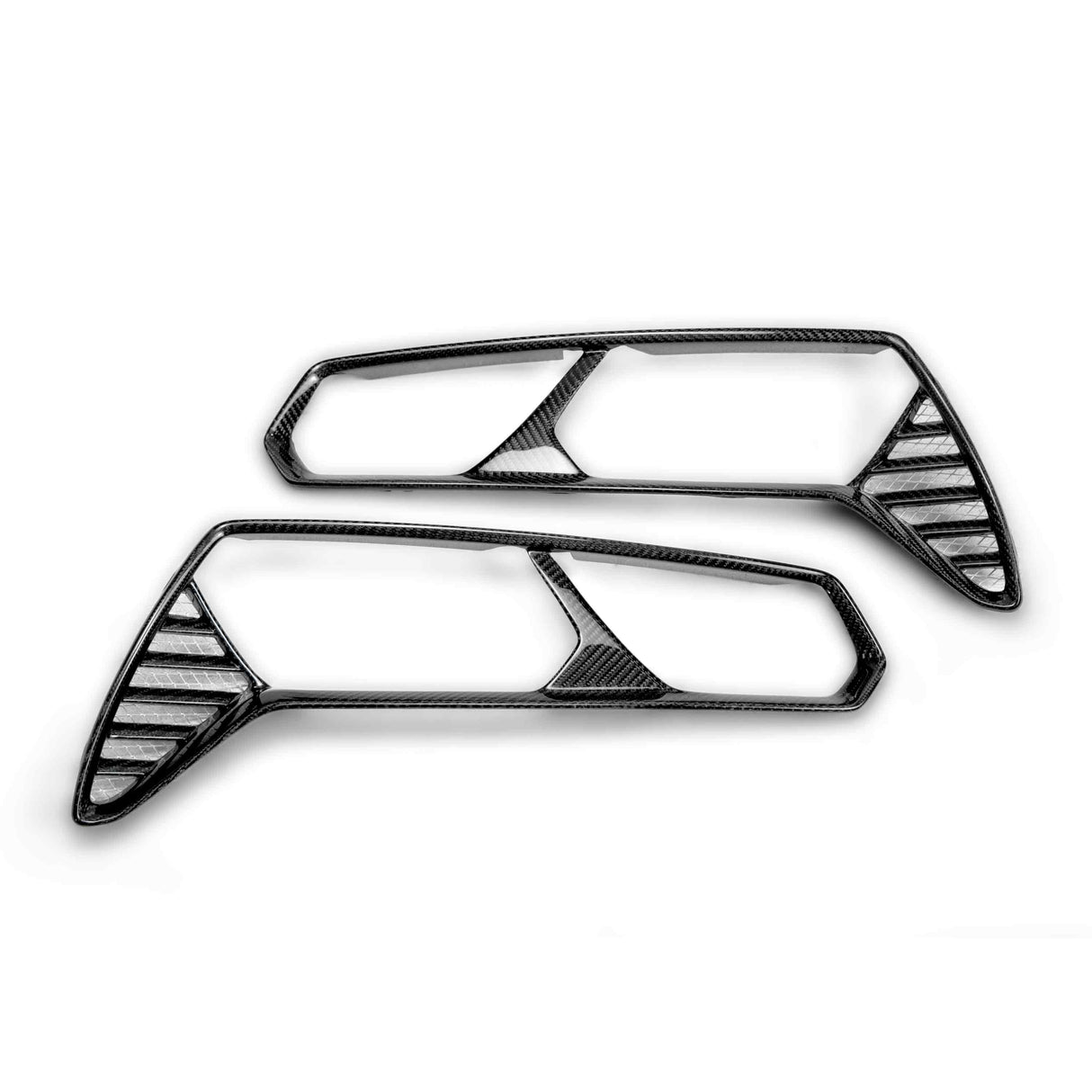 Carbon fiber taillight bezels for 2014-2019 Chevrolet Corvette C7 Stingray/Z06