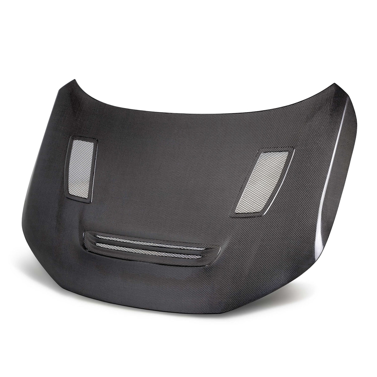 GT-Style double sided carbon fiber hood for 2023-2024 Honda Civic Type-R