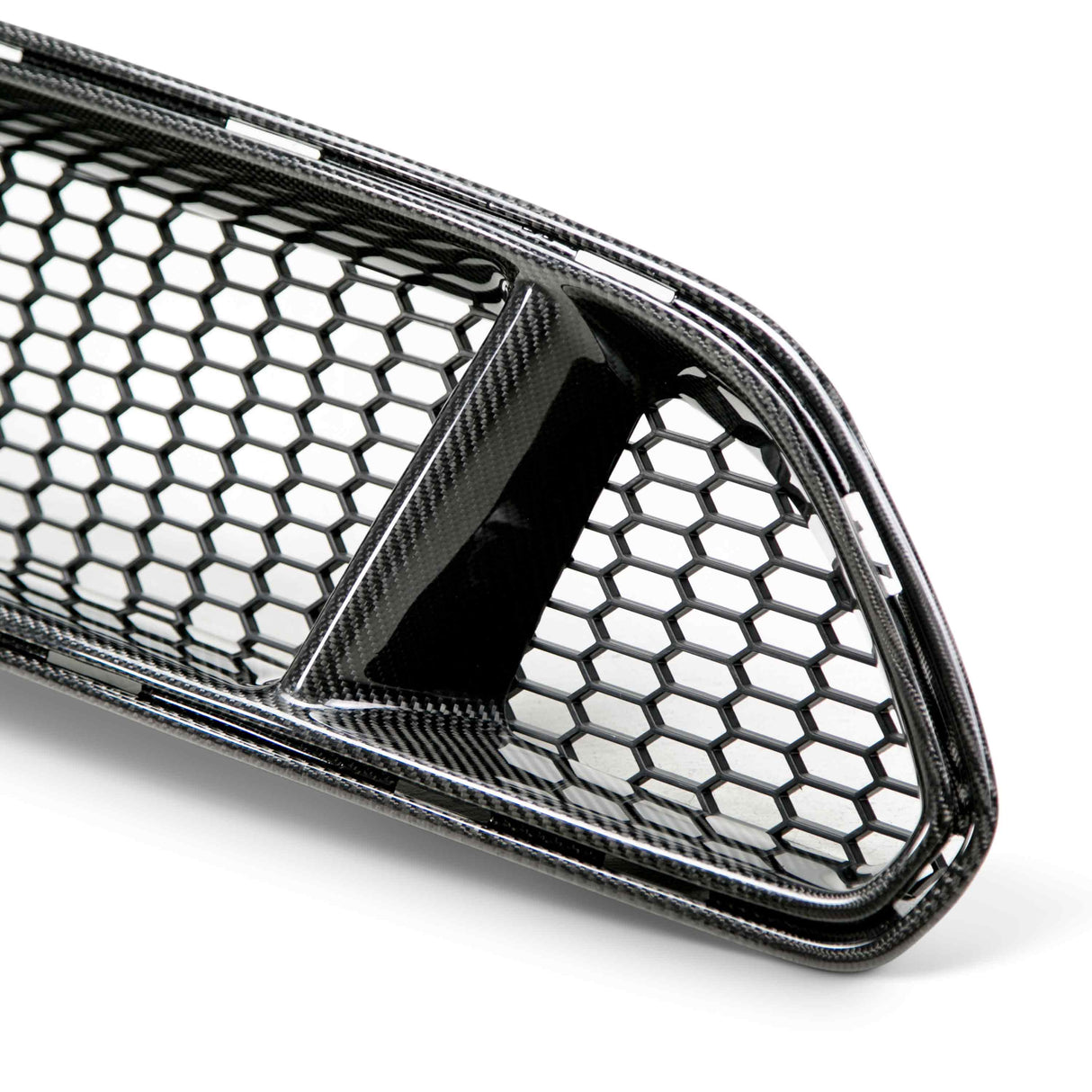 Type-GT carbon fiber upper grille for 2015-2017 Ford Mustang