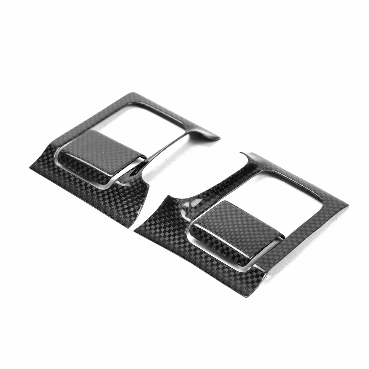 Carbon fiber interior door trim set (12 pcs) for 2009-2016 Nissan GTR