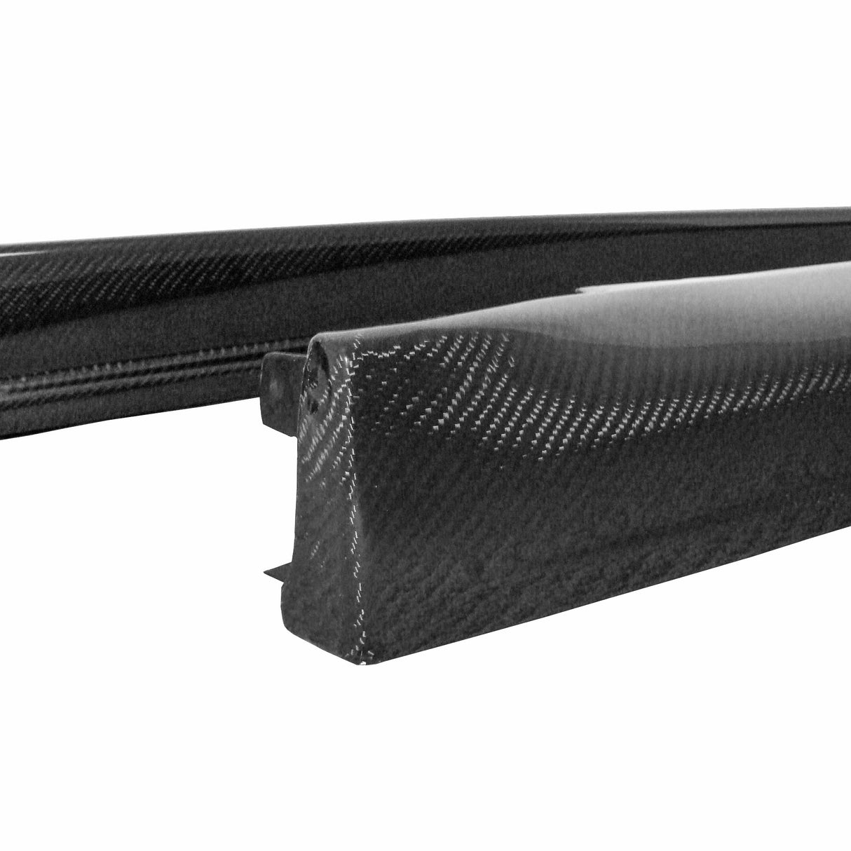 OE-style carbon fiber side skirts for 2008-2015 Mitsubishi Lancer EVO X