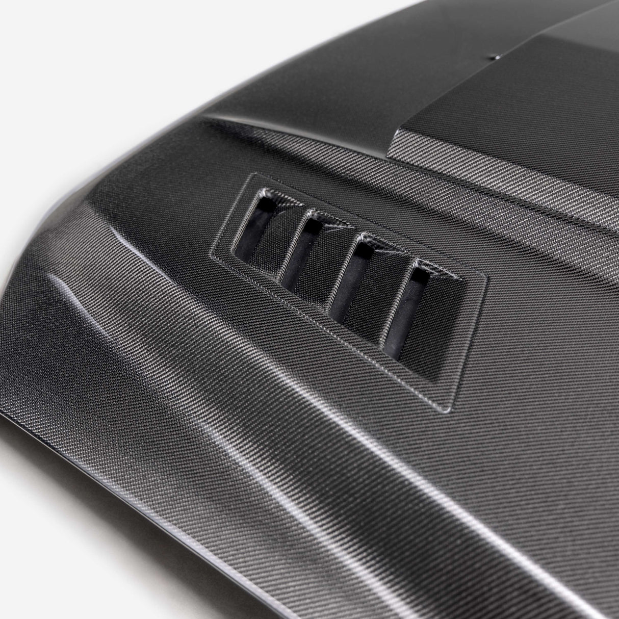 Type-AB carbon fiber hood for 2021-2024 Ford F-150