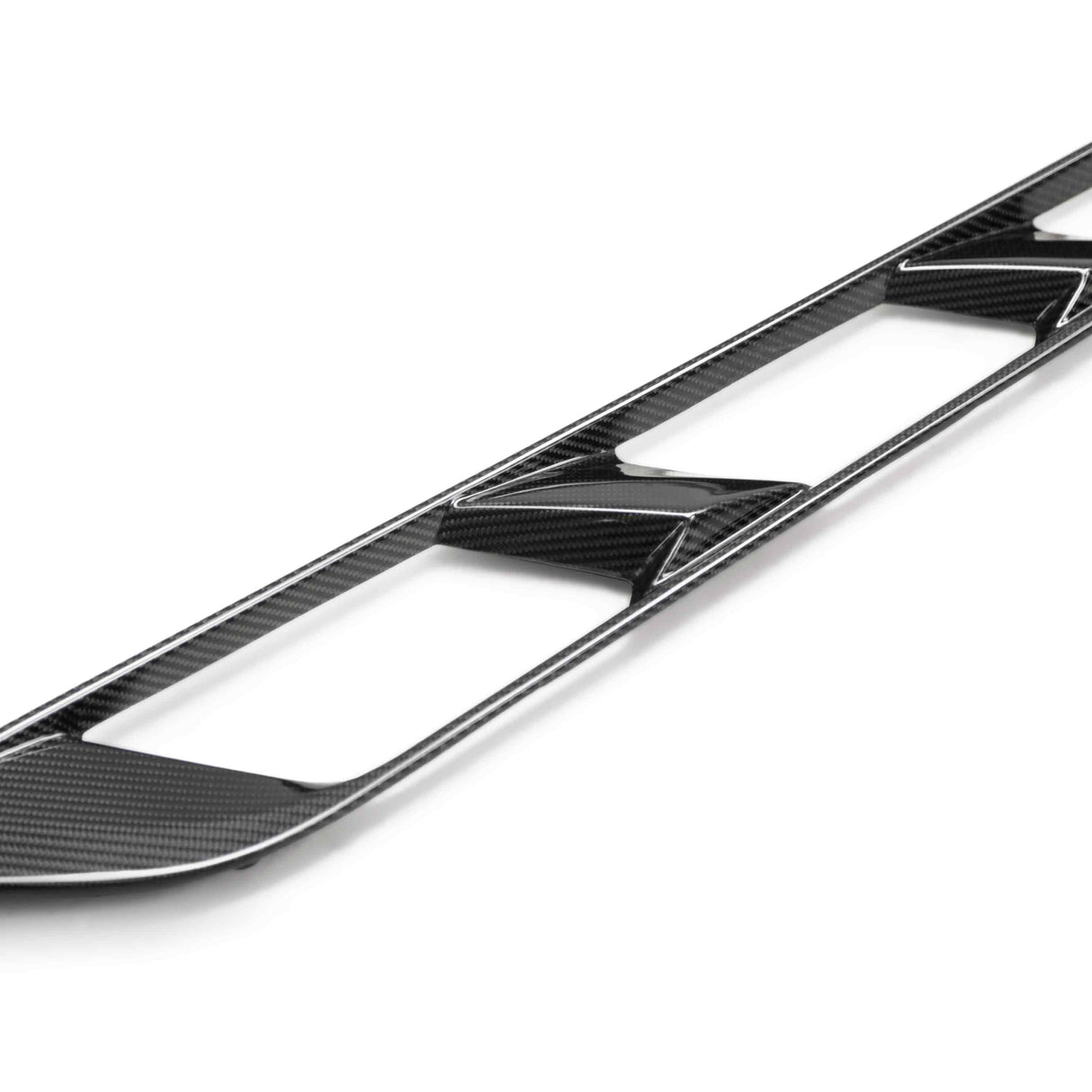 Carbon fiber decklid side vents for 2020-2024 Chevrolet C8 Coupe (PAIR)