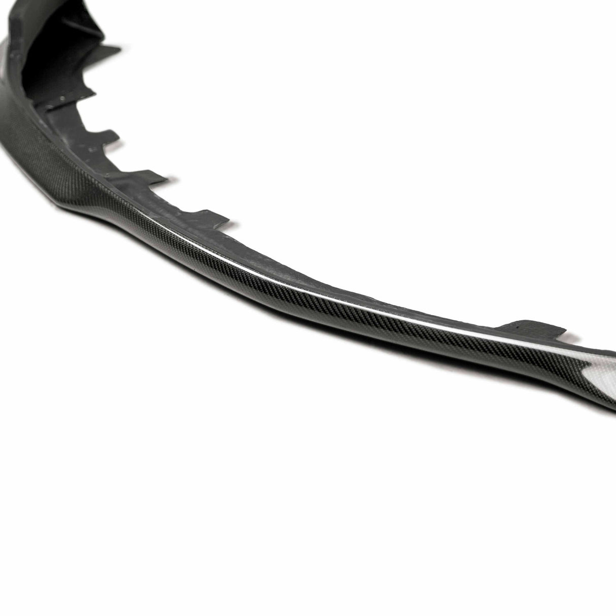 RA-style carbon fiber front lip for 2006 Mitsubishi EVO9