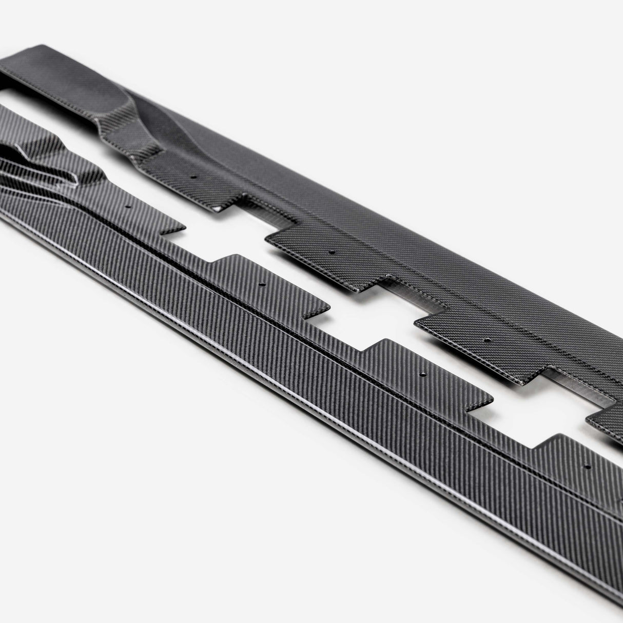 MB-style carbon fiber side skirts for 2022-2024 Toyota GR86 / Subaru BRZ