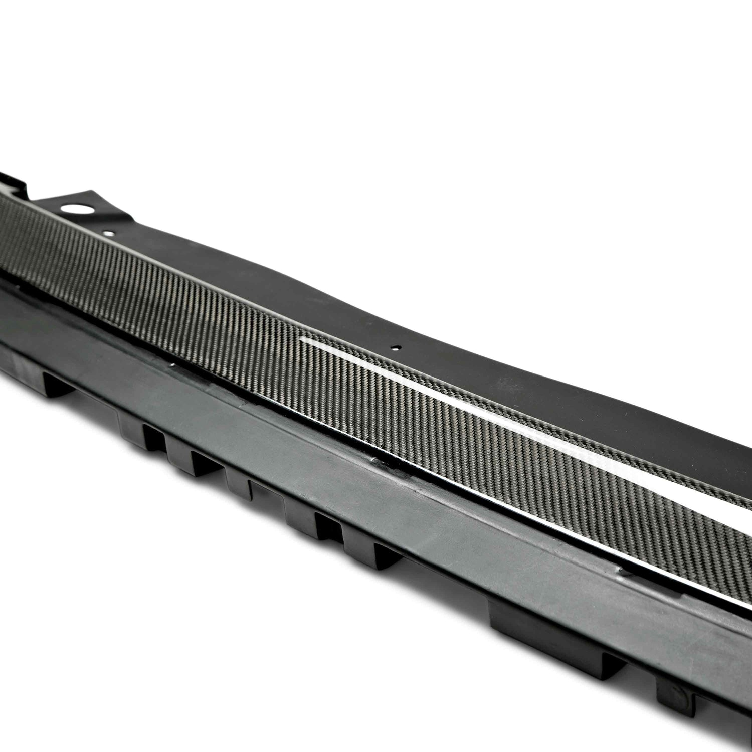 Carbon fiber tail light surround for 2008-2014 Dodge Challenger