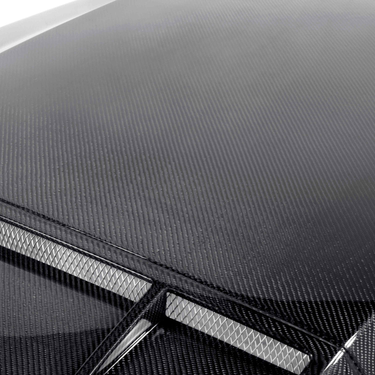 Type-TS ram air carbon fiber hood for 2010-2014 Shelby GT500 and 2013-2014 Ford Mustang
