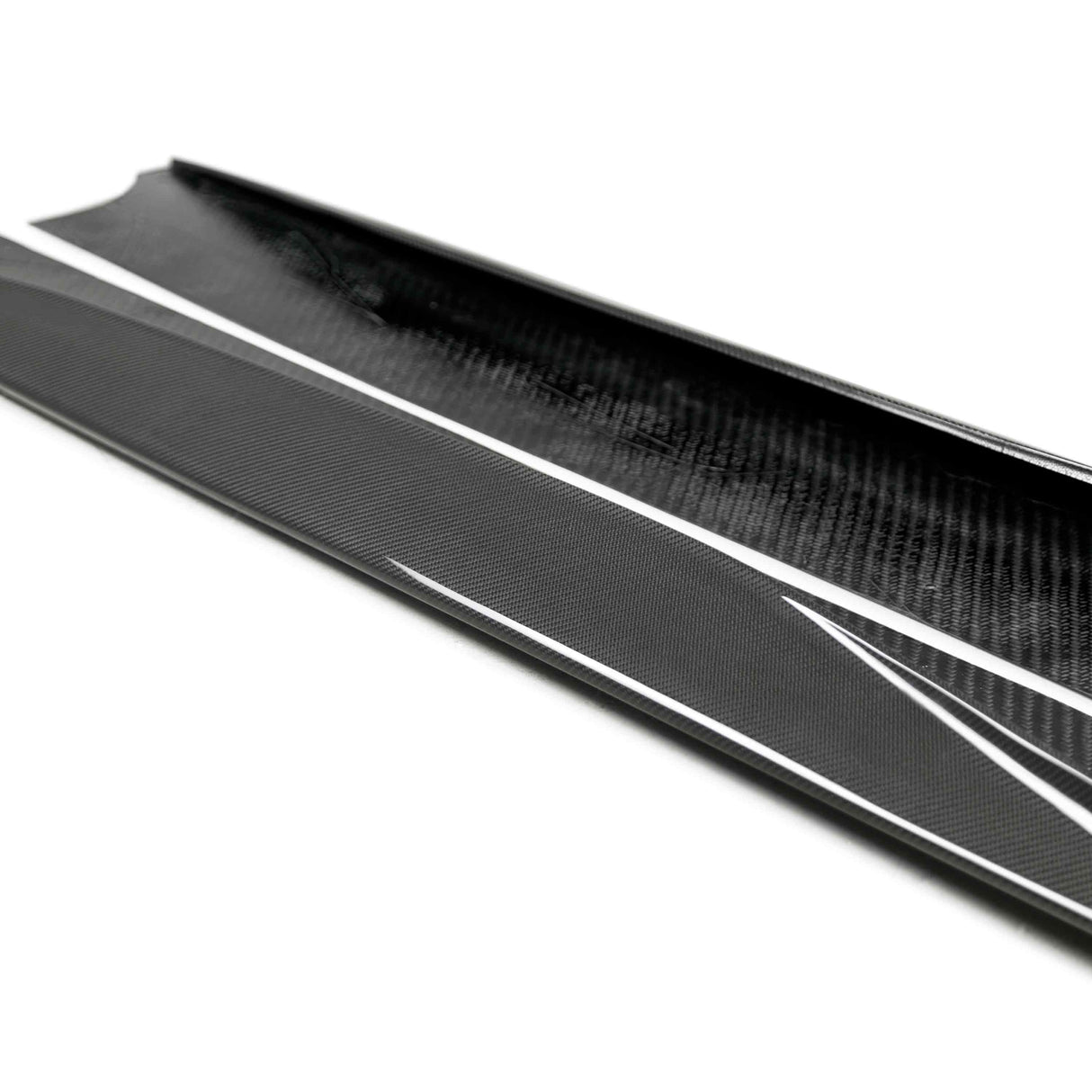 Type-MB carbon fiber rocker panels for 2020-2024 Chevrolet C8