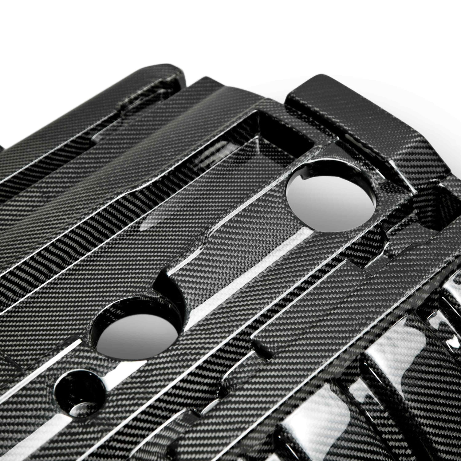 Carbon fiber engine cover for 2015-2023 Ford Mustang Eco Boost