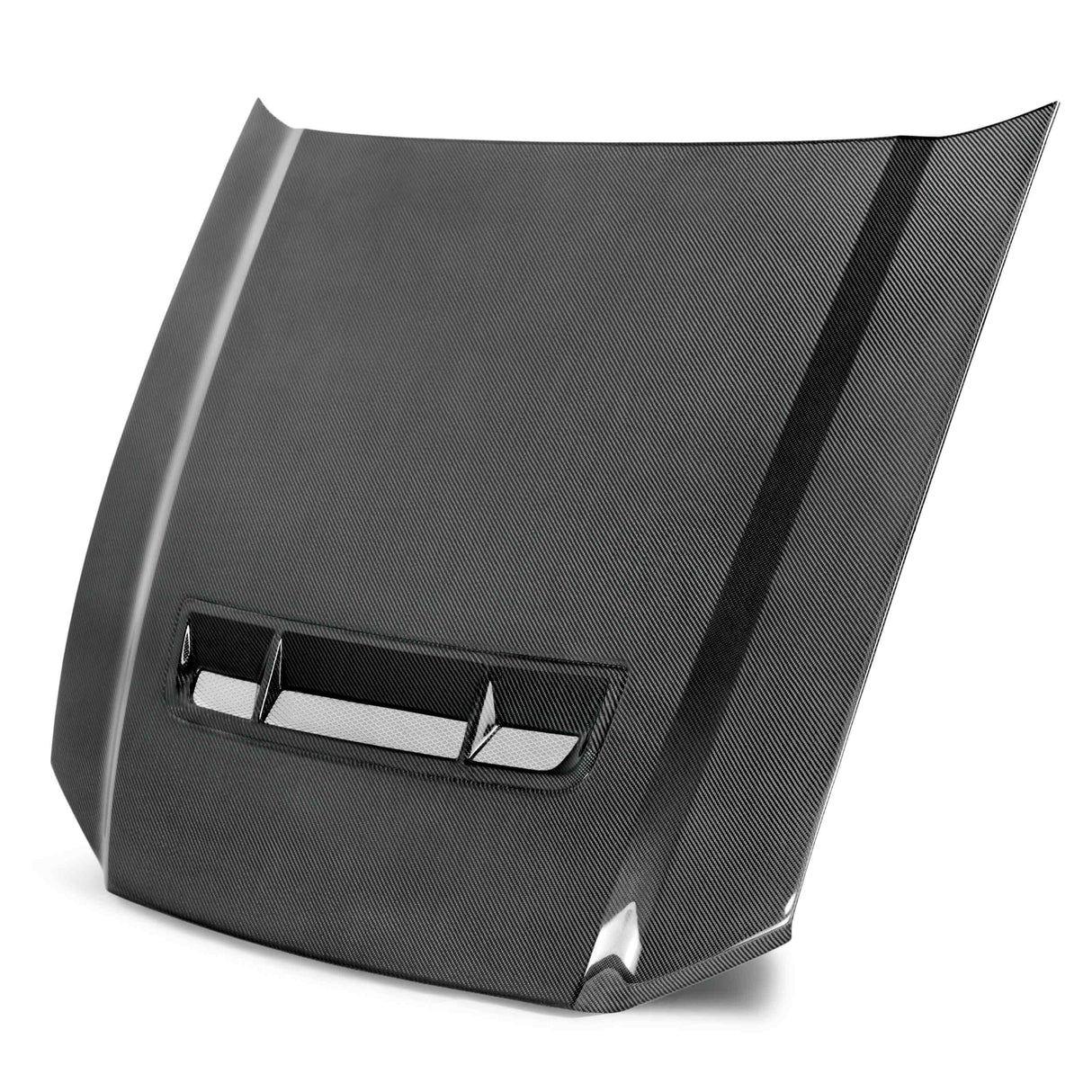 Type-GT carbon fiber hood for 2010-2014 Shelby GT500 and 2013-2014 Ford Mustang