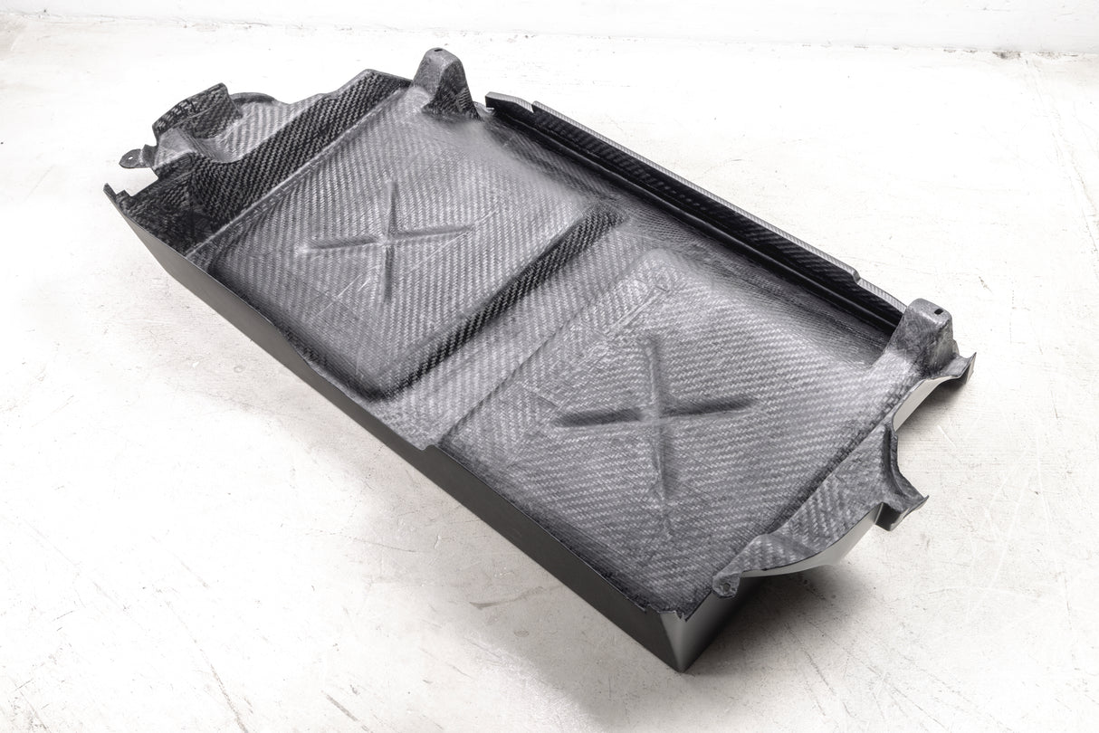 Carbon fiber rear seat delete for 2023-2024 Toyota GR Corolla (Matte Finish)