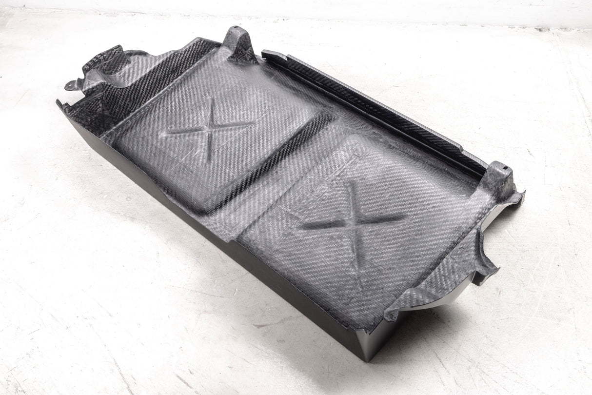 Carbon fiber rear seat delete for 2023-2024 Toyota GR Corolla (Matte Finish)
