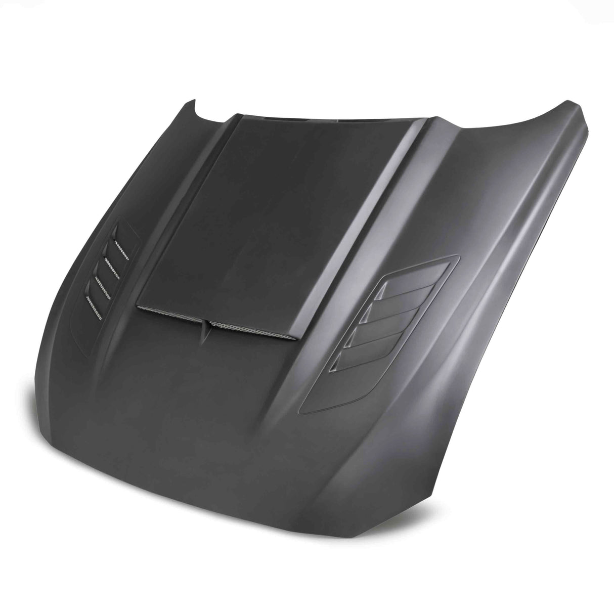 Type-AB ram air fiberglass hood for 2018-2023 Ford Mustang