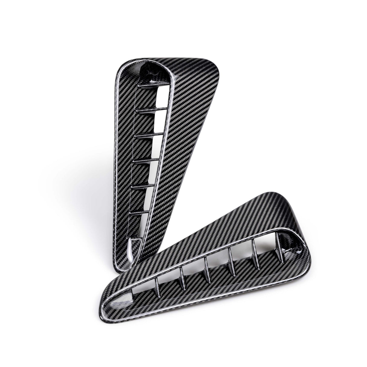 Dry carbon fiber fender vents for 2023-2024 Toyota GR Corolla - Gloss finish