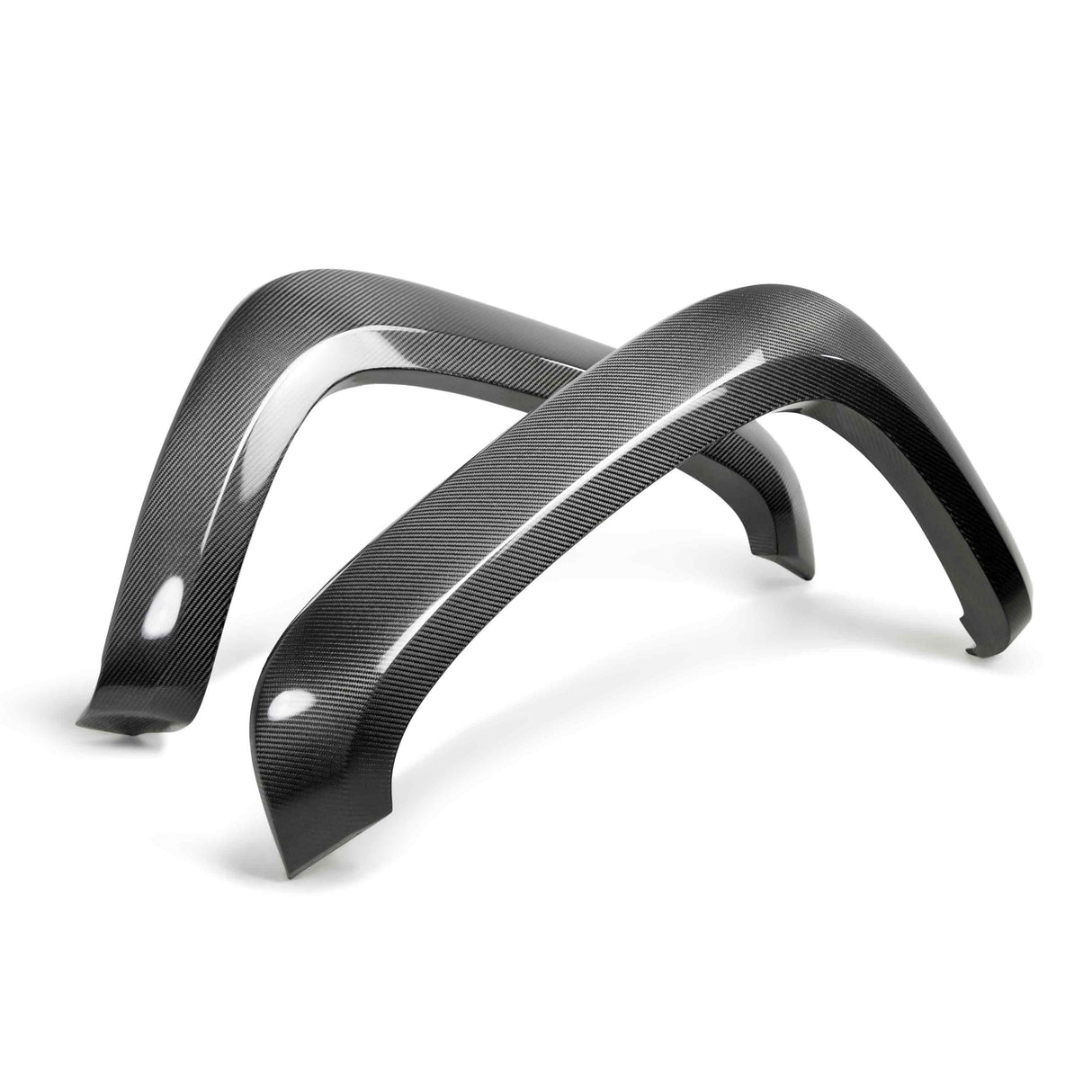 Carbon fiber front fender flares for 2017-2020 Chevrolet Colorado ZR2