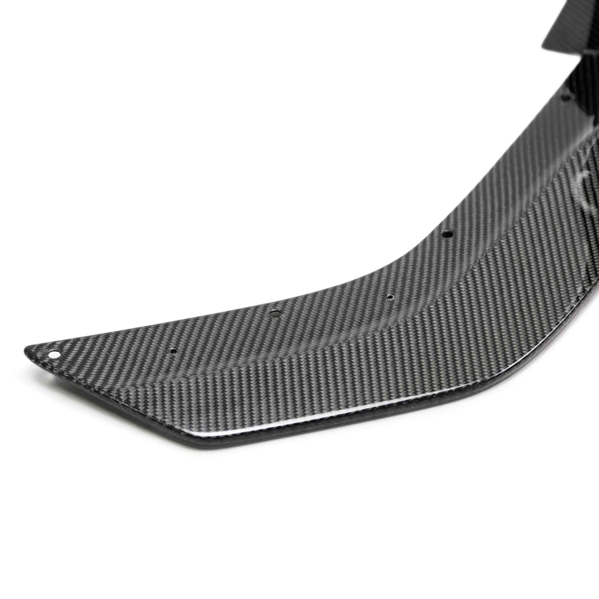 Carbon fiber front splitter wickers for 2020-2022 Ford Mustang Shelby GT500